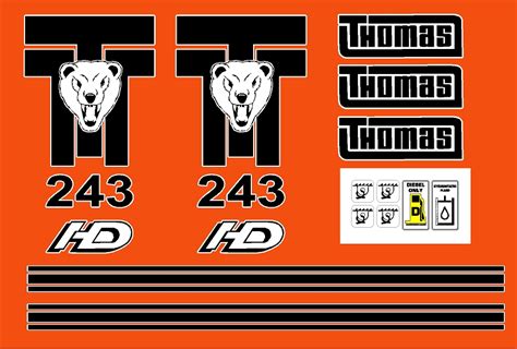 thomas skid steer logo|thomas skid steer replacement parts.